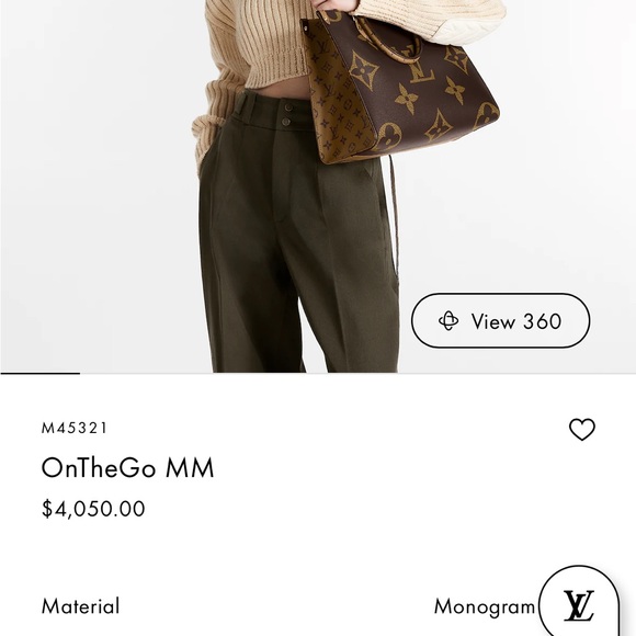 Louis Vuitton On The Go MM - Picture 4 of 4